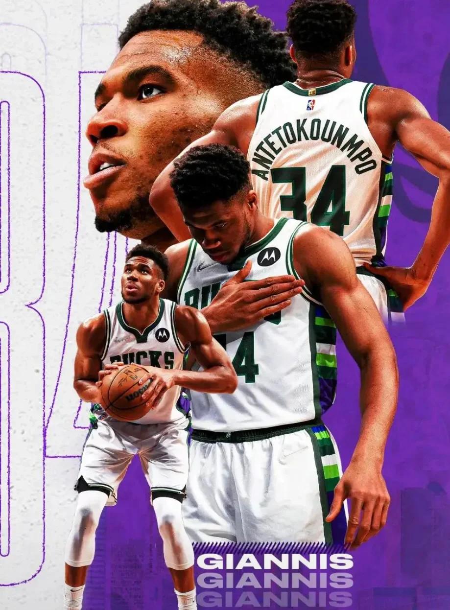 包含雄鹿取得六连胜，字母哥再次爆发砍下+得分的词条