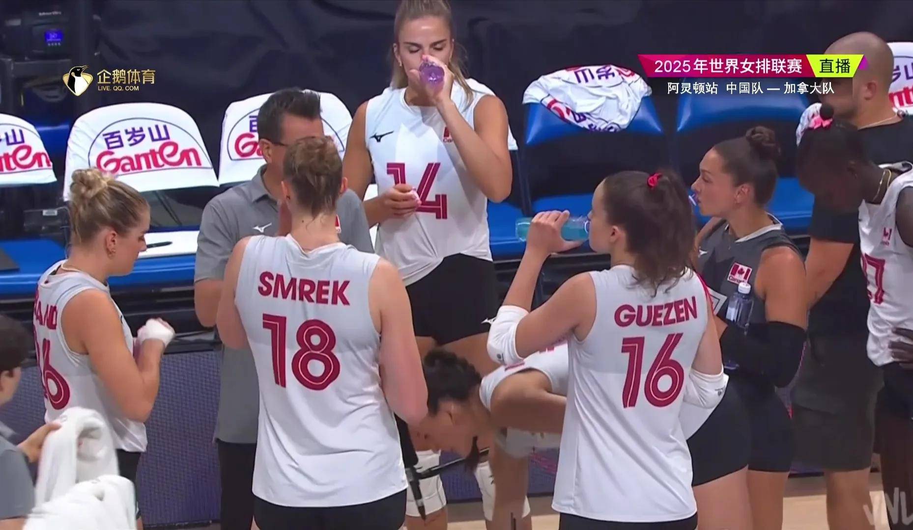 加拿大女排逆袭晋级半决赛，实力惊人