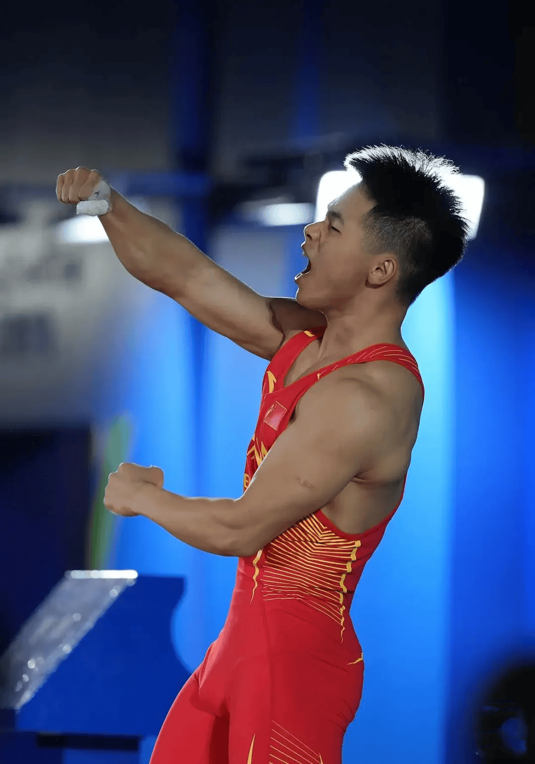 厉害了！一位运动员获得了梦想中的胜利